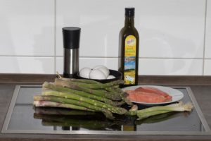 Spargel Lachs Omelett Rezept