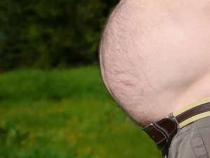 Bauchfett beim Mann